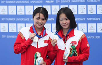 China Wins Silver of Women's Sy